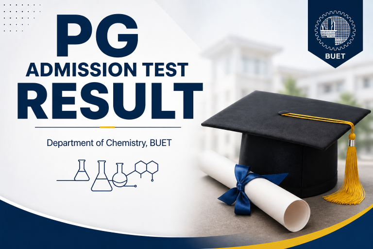 List of PG students (MSc, MPhil and PhD) selected for admission in the Dept of Chemistry- October 2025 semester